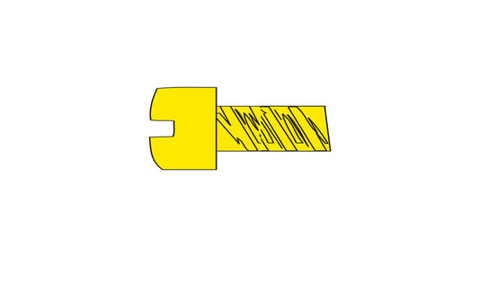 Woodland Scenics H821 All Scale Fillister Head Screw 00-90 1/8 - 5 per