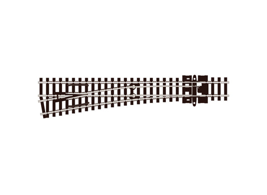 Peco SL-U396F N Scale Code 55 Unifrog Medium-Radius Turnout