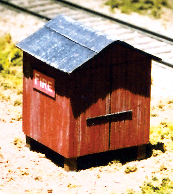 BTS (Better Than Scratch) 23010 HO Scale McCabe Kit Fire Hose Storage Water Tank