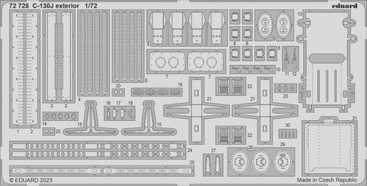 Eduard 72728 1/72 Aircraft- C130J Exterior for ZVE