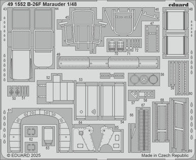 Eduard 491552 1/48 B-26F Marauder Set