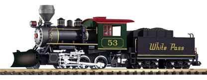 Piko 38260 G Scale WP&YR Mini-Mogul 53 w/Analog Sound