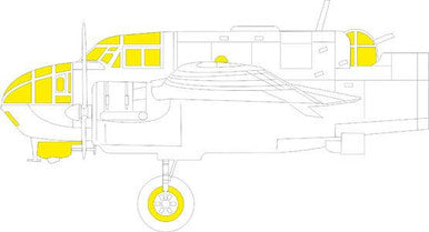 Eduard EX909 1/48 Mask Beaufort Mk.I TFace Canopy Mask Set for ICM