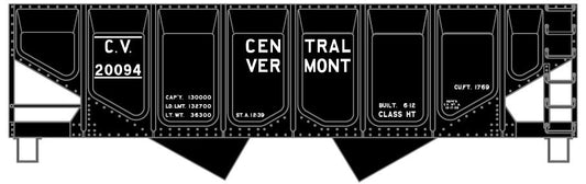 Accurail 2819 Ho Twin Hopper Cv