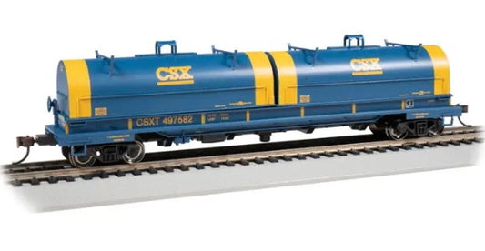 Bachmann 71402 HO 55' Steel Car w/Coil Load CSX #497582