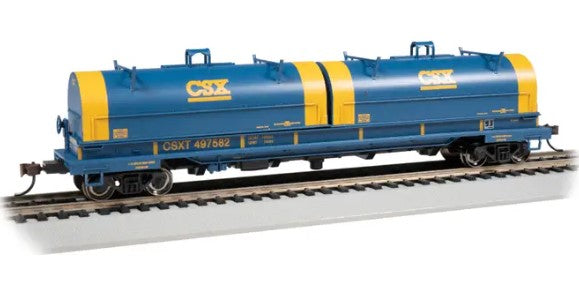 Bachmann 71402 HO 55' Steel Car w/Coil Load CSX #497582