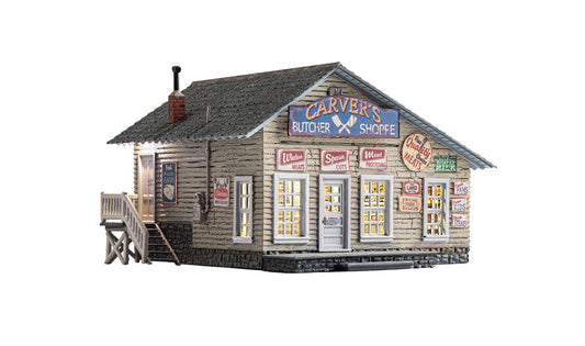 Woodland Scenics BR5872 O Scale Carver's Butcher Shoppe