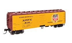 Walthers Mainline 910-41304 HO 40' Wood Reefer - Agar APPX #414