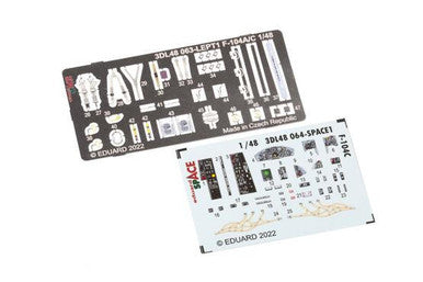 Eduard 3DL48064 1/48 F-104C Space for Kinetic