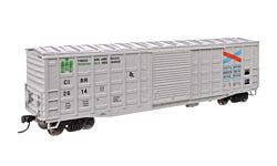 Walthers Mainline 910-46705 HO 50' Waffle Side Boxcar CIRR #2614