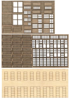Bar Mills 32 HO Scale The 1 Kit Modular Laser Cut Wood Kit