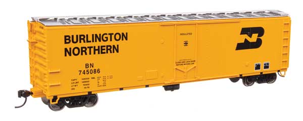 Walthers Mainline 2852 HO Scale 50' PC&F Insulated Boxcar - Ready to Run -- Burl