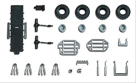 Busch 49966 HO Scale Monster Truck Conversion & Detail Set