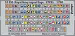 Eduard 53230 1/700 Royal Navy Signal Flags Steel (Pre-Painted)