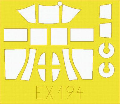 Eduard EX194 1/48 Mask Il-2 Stormovik Single Seater for Accurate
