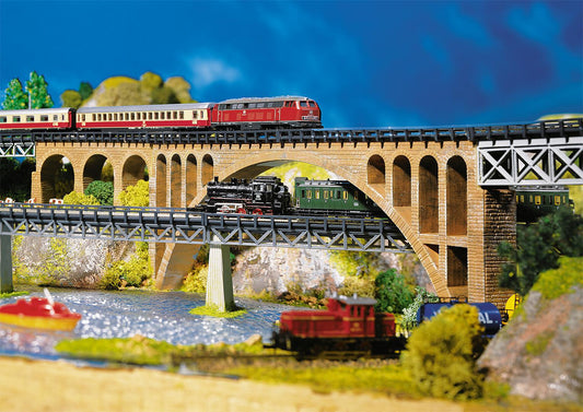 Faller 282924 Z Scale Stone Arch Bridge Model Kit