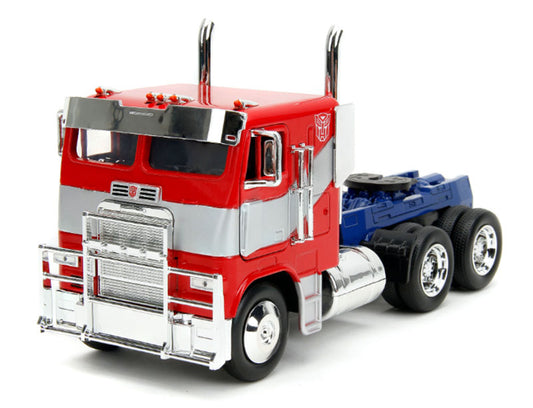 Jada Toys 34262 1/24 Scale Optimus Prime - Generation 1 Semi Truck