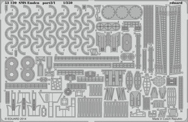 Eduard 53120 1/350 SMS Emden Pt.2 for RMG