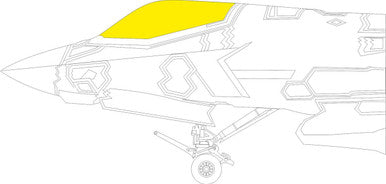 Eduard EX1012 1/48 Paint Mask for TAMIYA F-35B TFace Canopy Mask Set