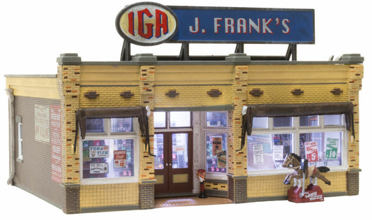 Woodland Scenics 5050 HO Scale Built & Ready J. Frank's Grocery