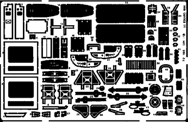 Eduard 72195 1/72 for ITL Photo Etch Detail Set