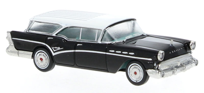 Brekina 18177 1/87 1957 Buick Century Caballero Diecast Wagon