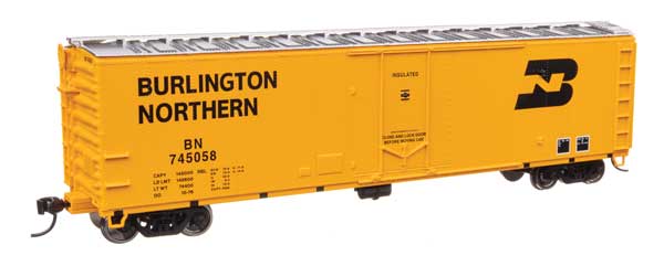 Walthers Mainline 2851 HO Scale 50' PC&F Insulated Boxcar - Ready to Run -- Burl