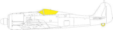 Eduard EX939 1/48 Mask Fw 190A-4 for Eduard Canopy Mask Set
