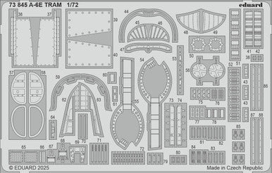 Eduard 73845 1/72 A-6E TRAM Photo Etched Set for TRUMPETER Kit