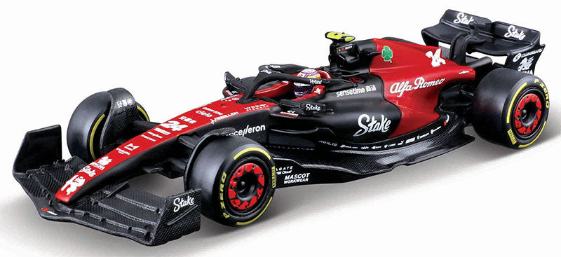 Bburago 38086-NO24 1/43 Scale 2023 Alfa Romeo Racing #24
