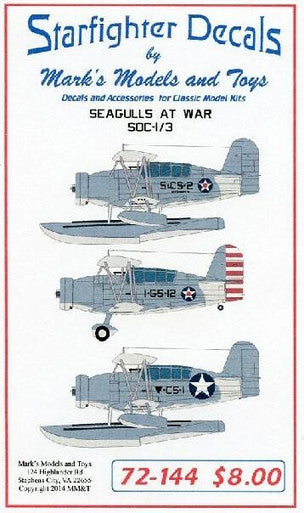 Starfighter Decals 72144 1/72 - Seagulls at War