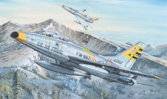 Trumpeter Scale Models 2246 1/32 F100F Super Sabre Fighter