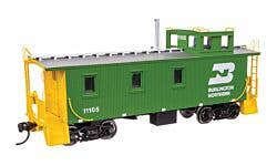 Walthers Proto 920-103255 HO 30' GTW Wood Caboose - BN #11105