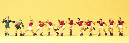 Preiser 10075 HO Scale Recreation & Sports Soccer Team