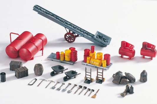 Piko 61111 HO Scale Coal Elevator & Accessories Kit
