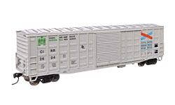 Walthers Mainline 910-46704 HO 50' Waffle Side Boxcar CIRR #2604