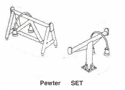 Details West MS-452 HO Scale MU Cables -- With Two Types of Stands
