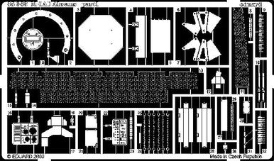 Eduard 35333 1/35 Abrams for TAM Photo Etch Detail Set