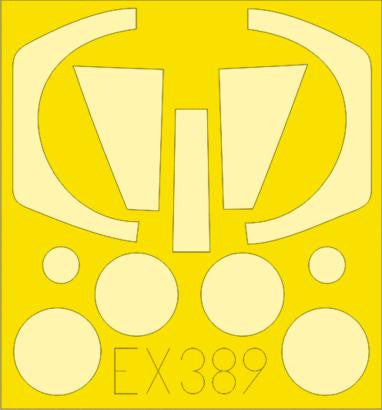 Eduard EX389 1/48 Mask Nesher/Dagger for Italeri Canopy Mask Set