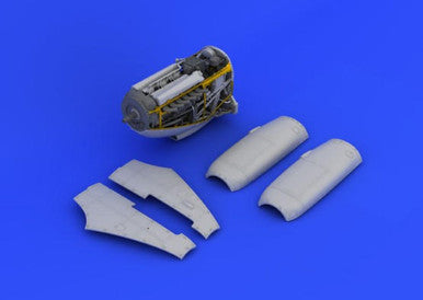 Eduard 648112 1/48 Spitfire Mk. IX Engine for EDU (PE & Resin)