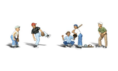 Woodland Scenics A2145 All Scale Baseball Players I - N scale