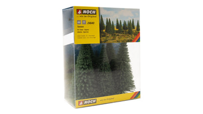 Noch 24640 HO/TT Scale Fir Trees, 10-14 cm, 8-Pack