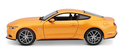 Maisto 31197MOR 1/18 2015 Ford Mustang, Metallic Orange