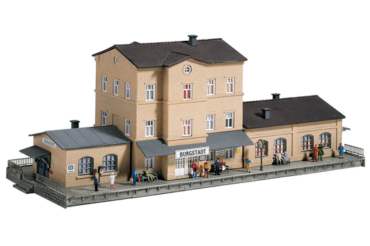 Piko 60023 N Scale Burgstadt Station Building Kit