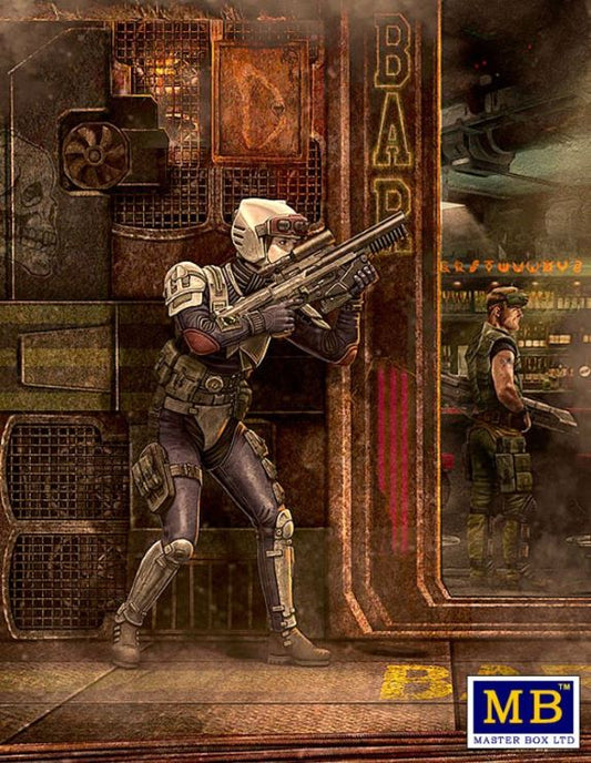 Master Box Models 24055 1/24 At the Edge of the Universe: Laurie Lightning Bolt