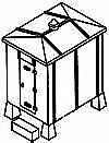 Details West IS-908 HO Scale Electric Relay Cabinets -- 5 x 7'