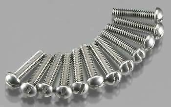 Kadee 1708 All Scale 2-56 Stainless Steel Screws -- 2-56 x 3/8" pkg(12)