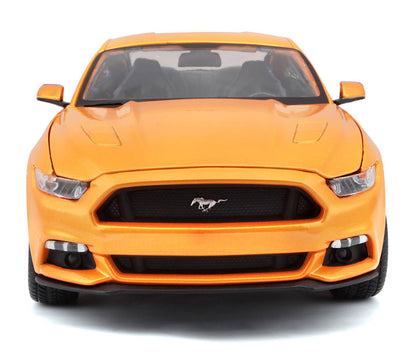 Maisto 31197MOR 1/18 2015 Ford Mustang, Metallic Orange
