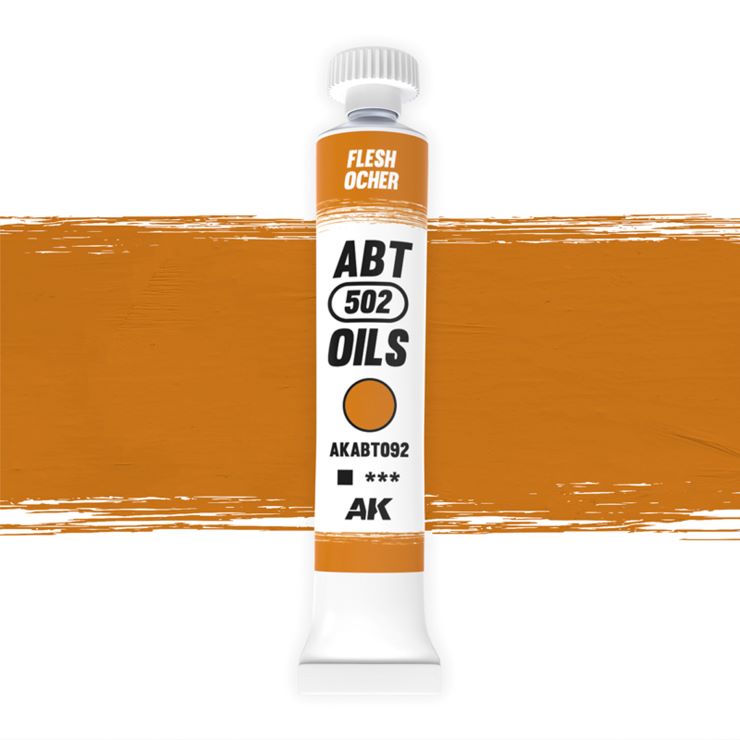Abteilung 502 92 Ochre Oil Paint 20ml Tube