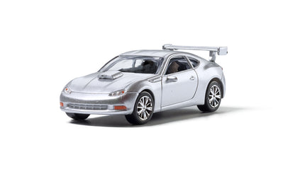 Woodland Scenics AS5368 HO Scale Silver Sports Car